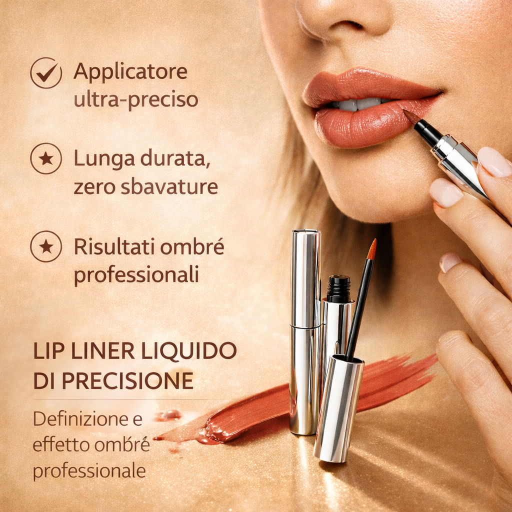 Lip Liner Liquid - Definizione impeccabile e lunga tenuta