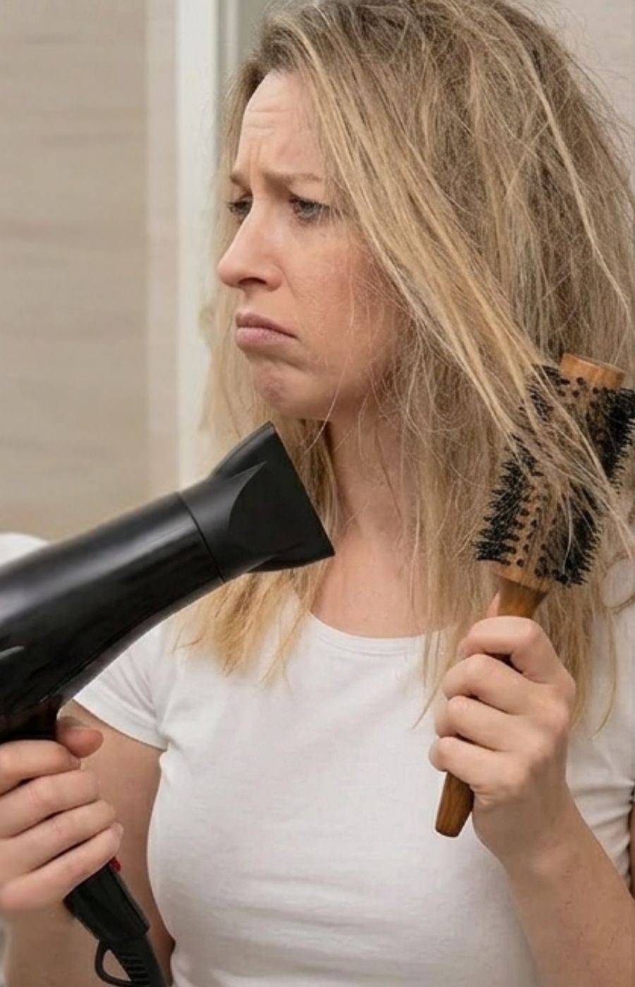 Fare la piega a casa richiede tempo e pazienza