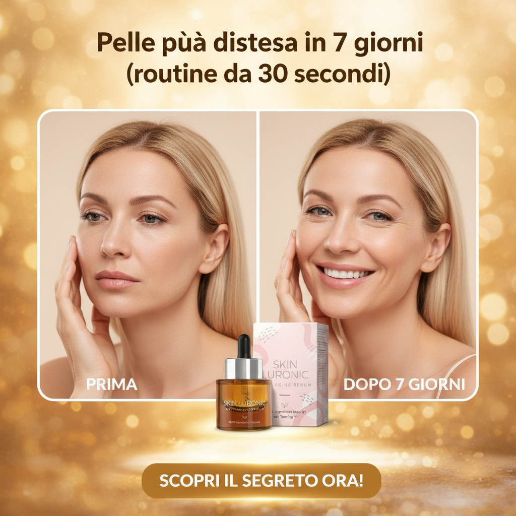 Pelle più distesa in 7 giorni (routine da 30 secondi)