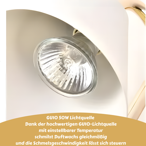 Helle Holzoptik / Feste Stange (satiniert)